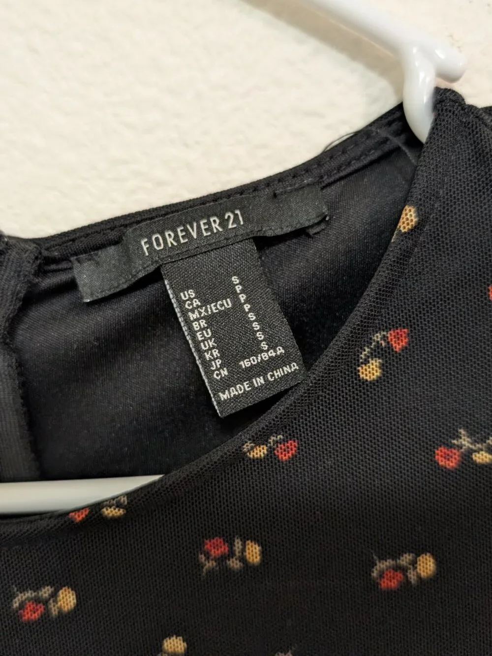 Forever 21 fitted floral